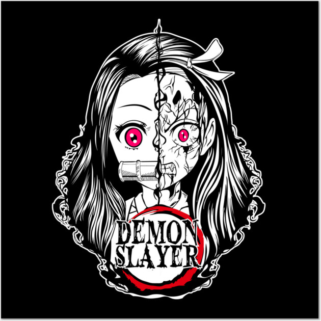 Kimetsu no Yaiba - Nezuko Wall Art by Otaku Vibes