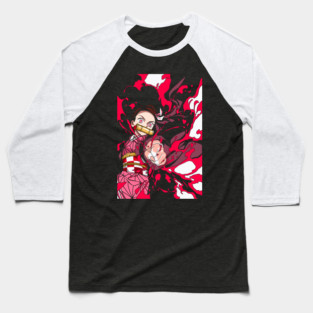 Demon Slayer Nezuko Demon Power Baseball T-Shirt