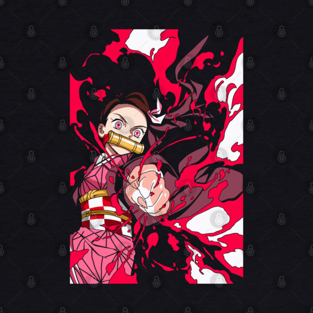Demon Slayer Nezuko Demon Power by Otaku Vibes