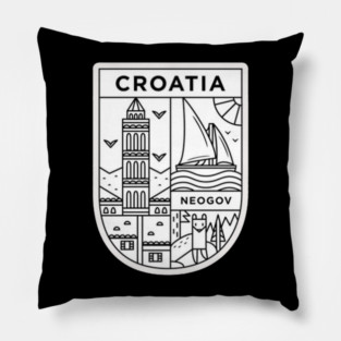 croatia Pillow
