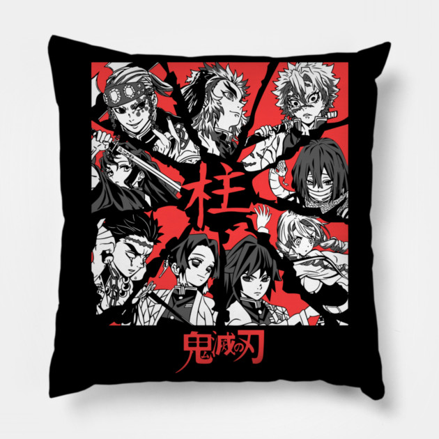 Demon Slayer - Hashira Red Pillow by Otaku Vibes
