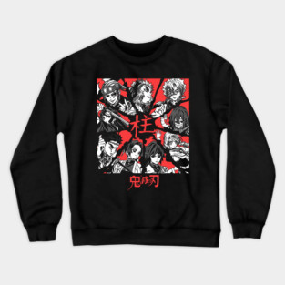 Demon Slayer - Hashira Red Crewneck Sweatshirt