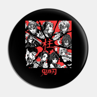 Demon Slayer - Hashira Red Pin