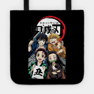 Demon Slayer Happy New Year Squad Tote