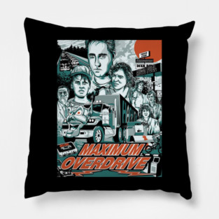 maximum overdrive Pillow