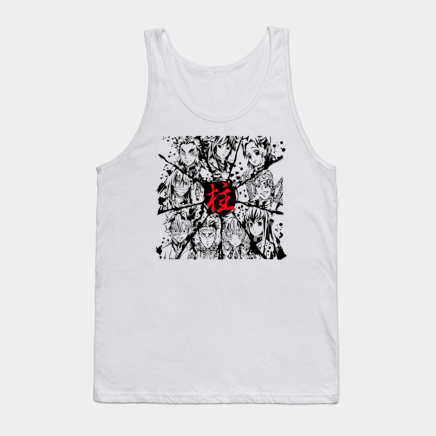 Demon Slayer Hashira Kanji Symbol Tank Top by Otaku Vibes