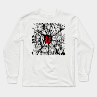 Demon Slayer Hashira Kanji Symbol Long Sleeve T-Shirt