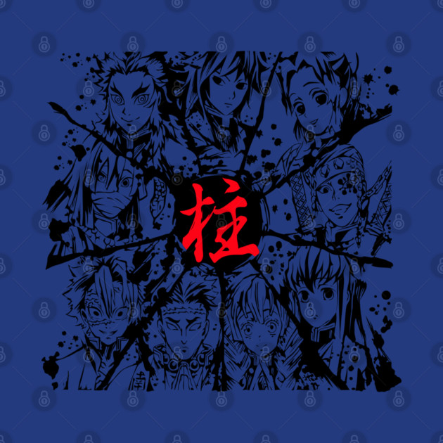 Demon Slayer Hashira Kanji Symbol by Otaku Vibes
