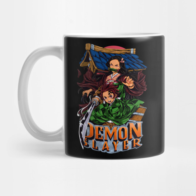 Demon Slayer Tanjiro and Nezuko Art by Otaku Vibes