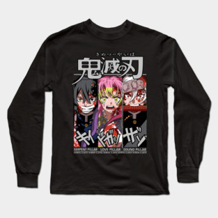 Demon Slayer - Hashira Trio Long Sleeve T-Shirt