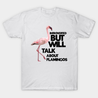 F is for Flamingo T-Shirt