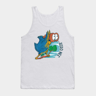 Bird Nerd Bird Watching Tank Top