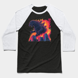 godzilla Baseball T-Shirt