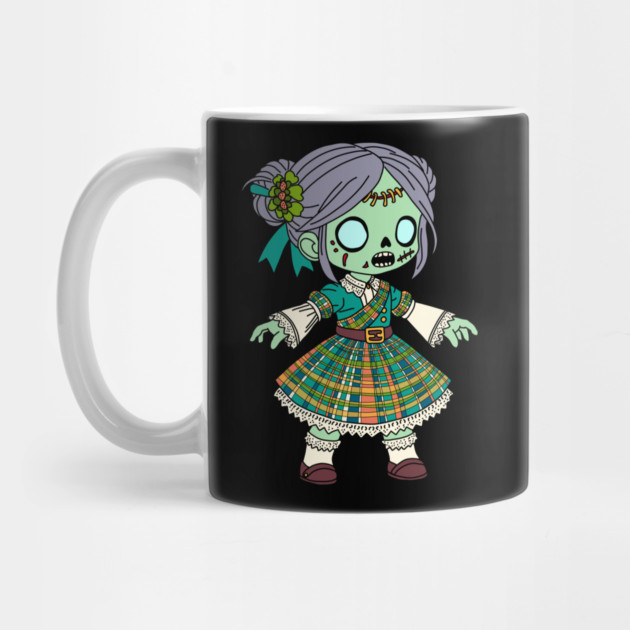 Cute Scottish Zombie Girl by H. R. Sinclair