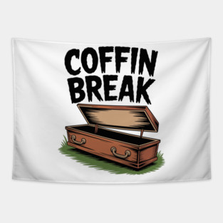 Coffin Break Tapestry