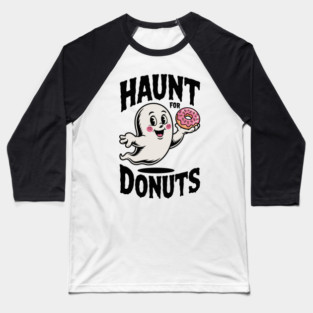 Haunt for Donuts Baseball T-Shirt