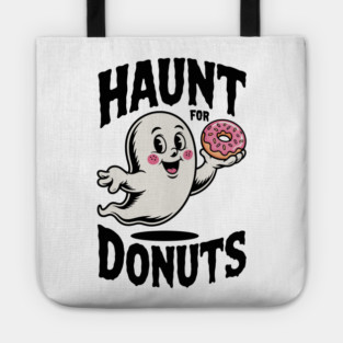 Haunt for Donuts Tote