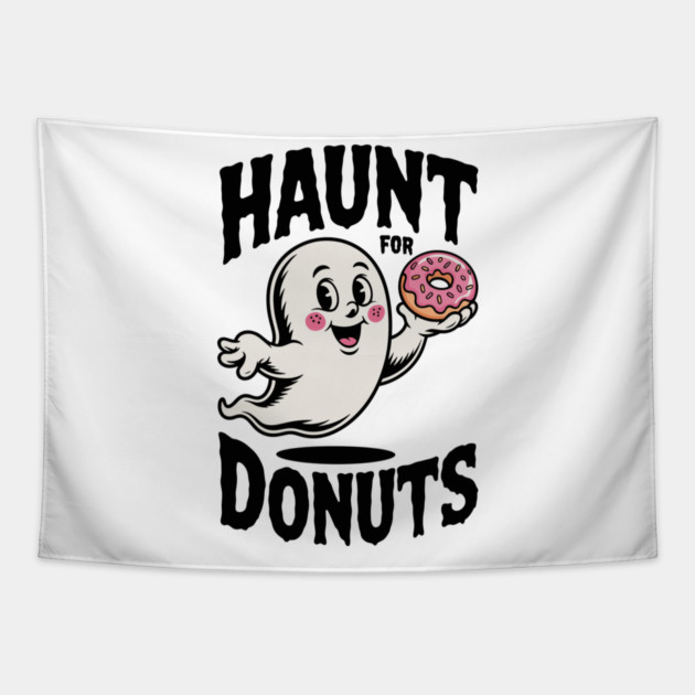 Haunt for Donuts Tapestry by Frank Ring
