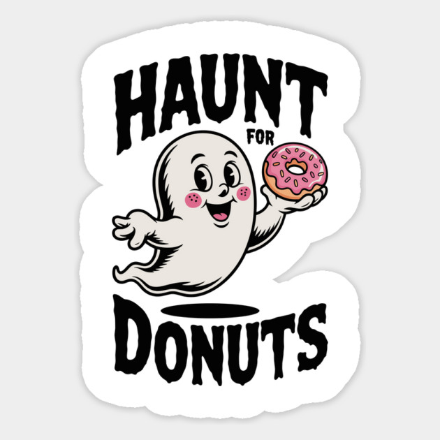 Haunt for Donuts Magnet by Frank Ring