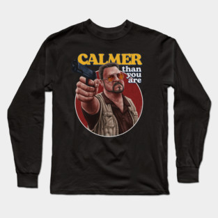 Big Lebowski, Walter Sobchak, Cult Classic Long Sleeve T-Shirt