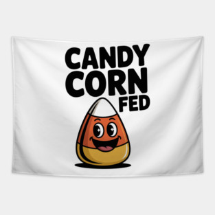 Candy Corn Fed Tapestry