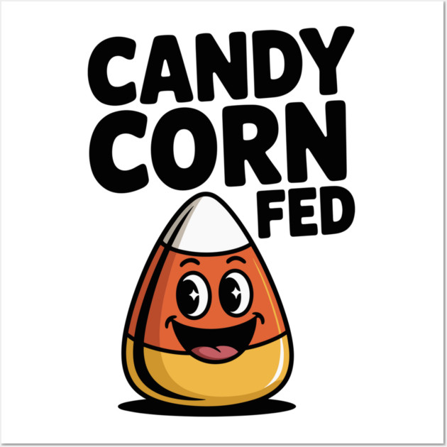 Candy Corn Fed Wall Art by Frank Ring
