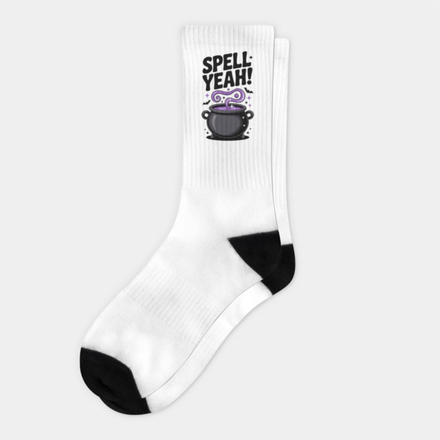 Spell Yeah! Socks by Frank Ring