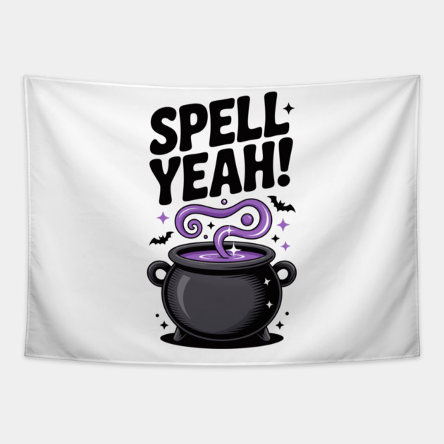 Spell Yeah! Tapestry by Frank Ring
