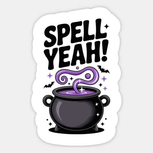 Spell Yeah! Magnet by Frank Ring