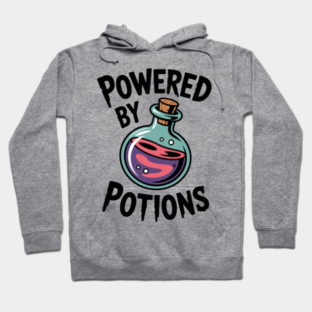 Powered by Potions Hoodie by Frank Ring