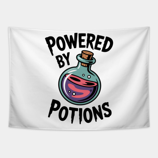 Powered by Potions Tapestry by Frank Ring