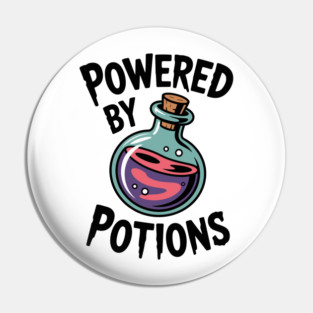 Powered by Potions Pin