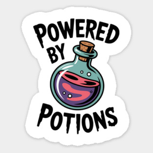 Powered by Potions Sticker