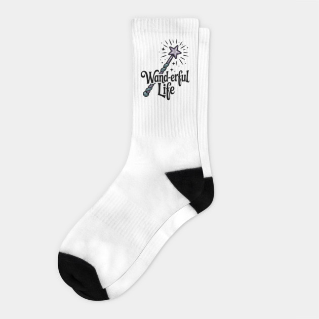 Wand-erful Life Socks by Frank Ring