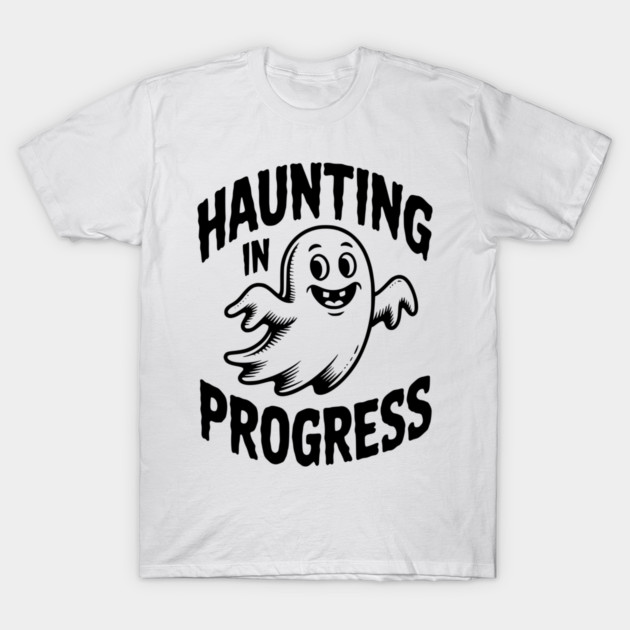 Haunting in Progress T-Shirt by Frank Ring