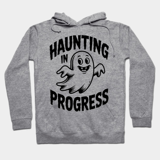 Haunting in Progress Hoodie by Frank Ring