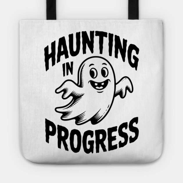 Haunting in Progress Tote by Frank Ring
