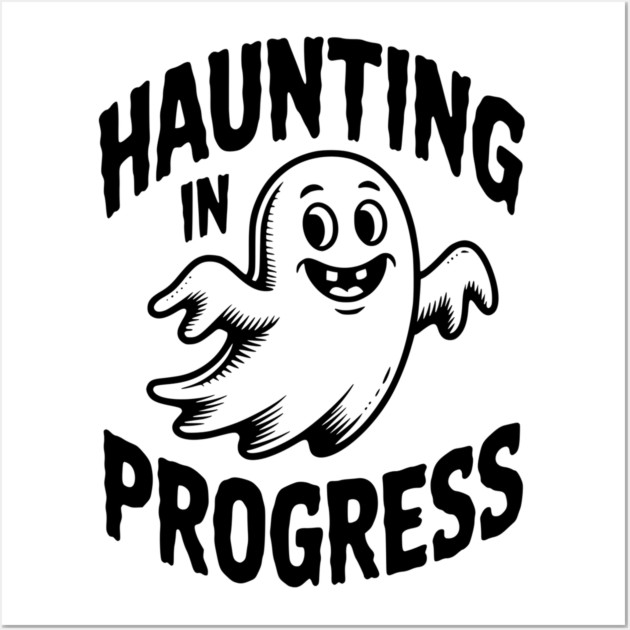 Haunting in Progress Wall Art by Frank Ring