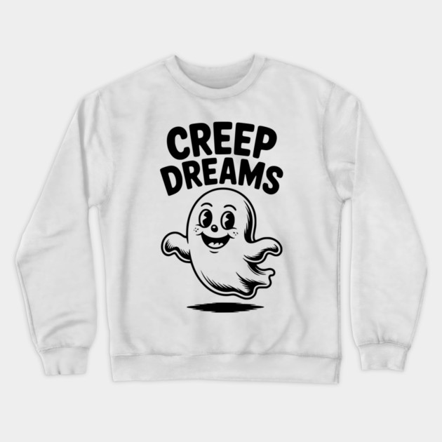Creep Dreams Crewneck Sweatshirt by Frank Ring
