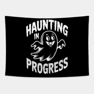 Haunting in Progress Tapestry
