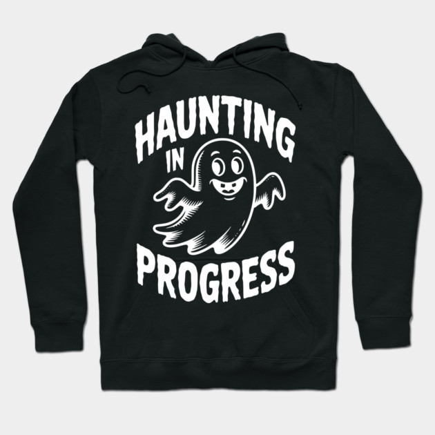 Haunting in Progress Hoodie by Frank Ring