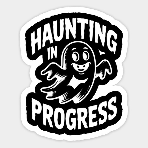 Haunting in Progress Magnet by Frank Ring