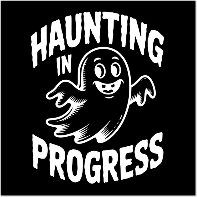 Haunting in Progress Wall Art by Frank Ring