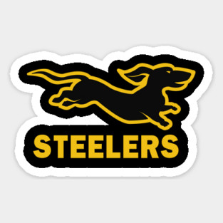 Pittsburgh Steelers - Dachshund Magnet