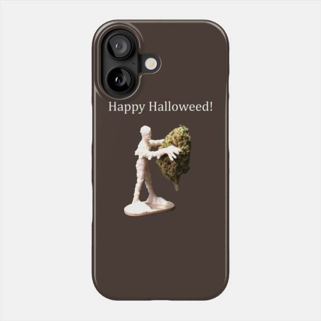 Halloweed Mummy (dark shirts) - Weed Design Phone Case by MrGreenGenes420