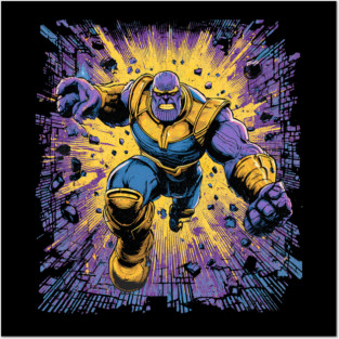 thanos Posters and Art