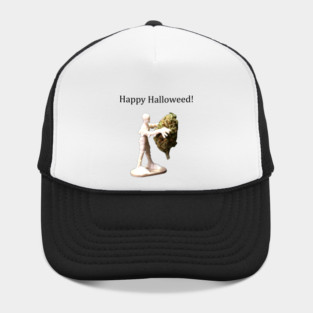 Halloweed Mummy (light shirts) - Weed Design Hat
