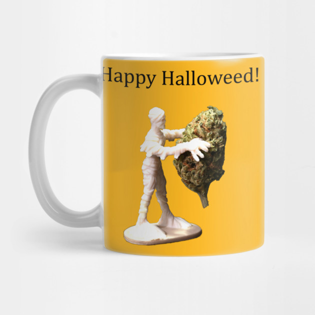 Halloweed Mummy (light shirts) - Weed Design by MrGreenGenes420