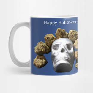 Halloweed Skull (dark shirts) - Weed Design Mug