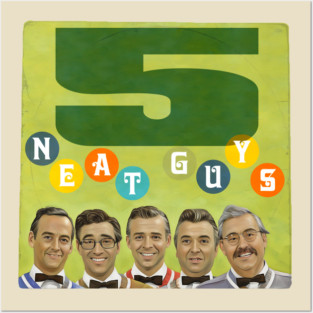 5 Neat Guys Album Cover - SCTV NETWORK Posters and Art